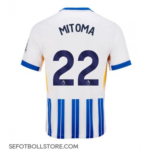 Brighton Kaoru Mitoma #22 Replika Hemmatröja 2024-25 Kortärmad